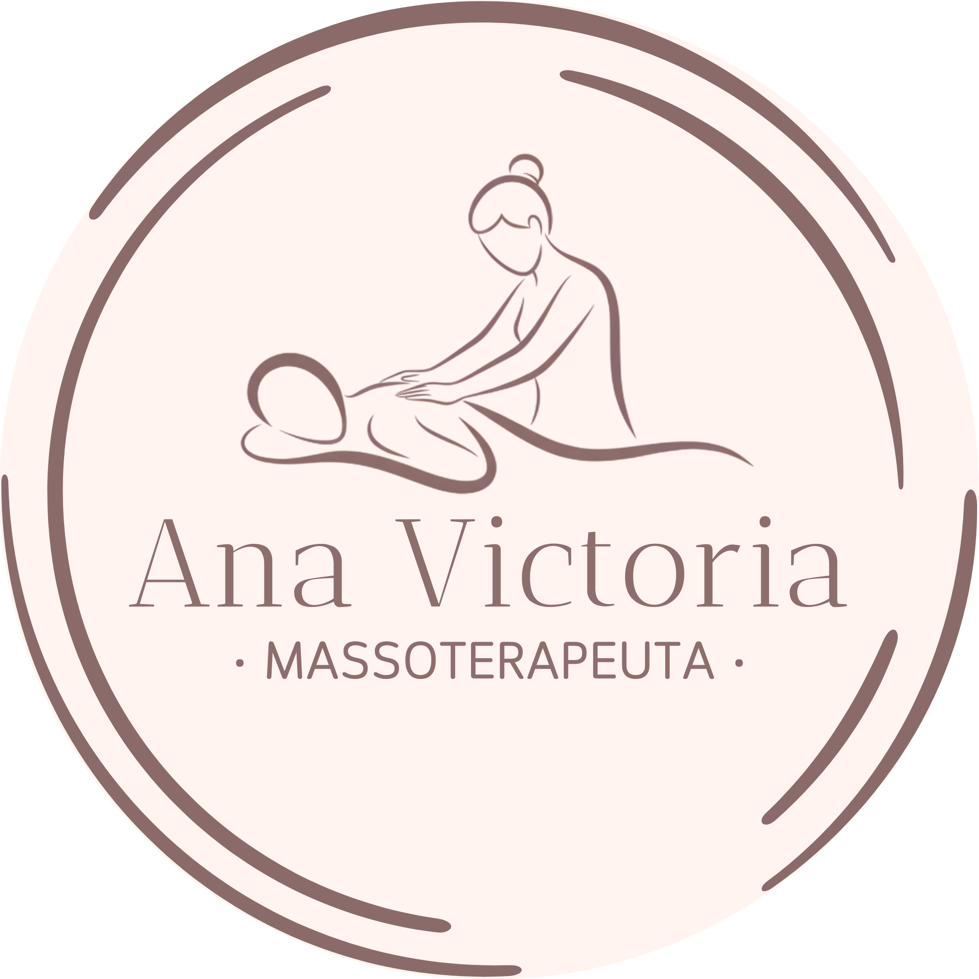 Ana Victoria Massoterapia logo